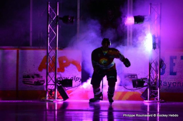 Photo hockey match Chamonix  - Strasbourg  le 03/01/2018