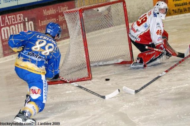 Photo hockey match Villard-de-Lans - Morzine-Avoriaz le 24/02/2009