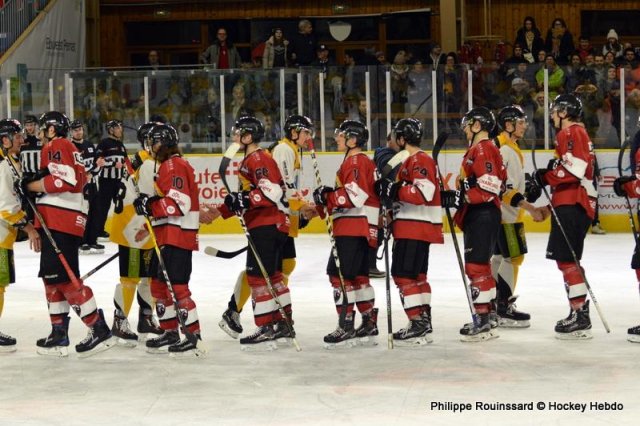 Photo hockey match Chamonix  - Strasbourg  le 03/01/2018