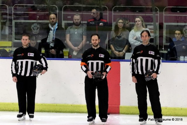 Photo hockey match Nice - Angers  le 03/01/2018