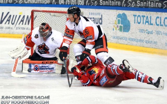 Photo hockey match Grenoble  - Epinal  le 05/01/2018