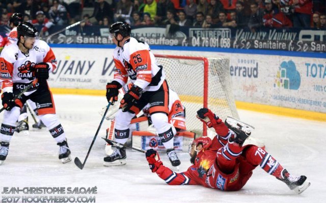 Photo hockey match Grenoble  - Epinal  le 05/01/2018