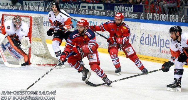 Photo hockey match Grenoble  - Epinal  le 05/01/2018