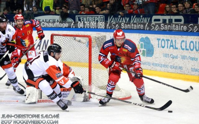 Photo hockey match Grenoble  - Epinal  le 05/01/2018