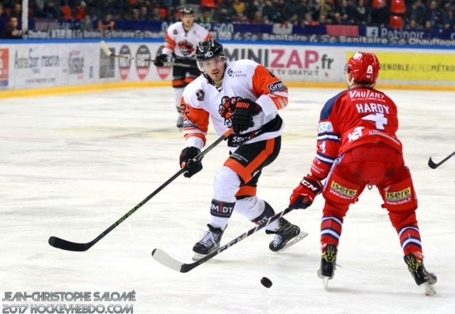 Photo hockey match Grenoble  - Epinal  le 05/01/2018