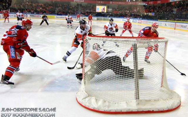 Photo hockey match Grenoble  - Epinal  le 05/01/2018