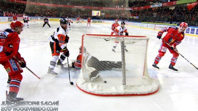 Photo hockey match Grenoble  - Epinal  le 05/01/2018