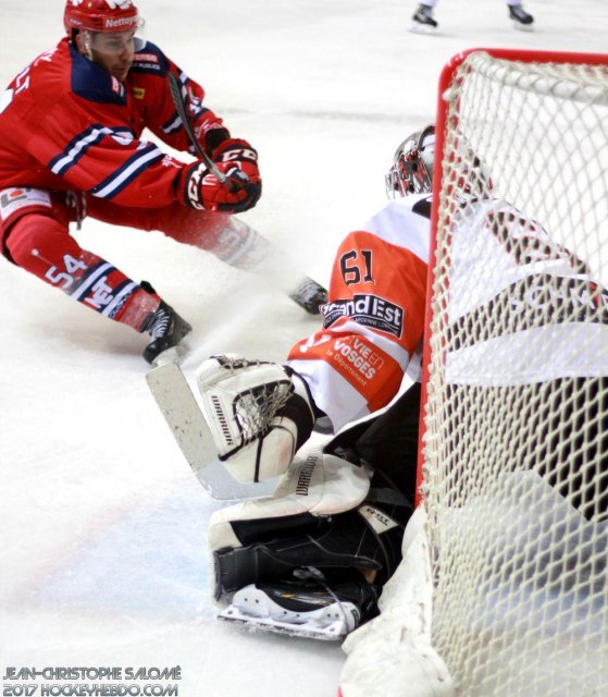 Photo hockey match Grenoble  - Epinal  le 05/01/2018