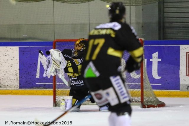 Photo hockey match Rouen - Mulhouse le 05/01/2018