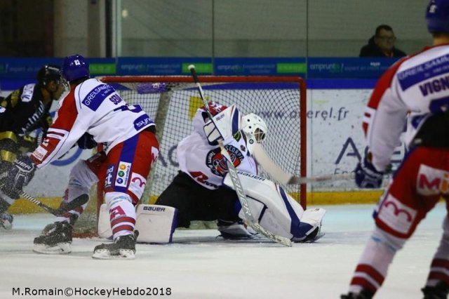 Photo hockey match Rouen - Mulhouse le 05/01/2018