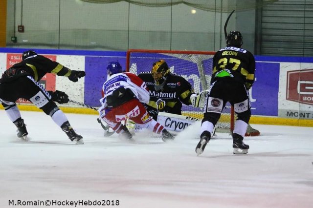 Photo hockey match Rouen - Mulhouse le 05/01/2018