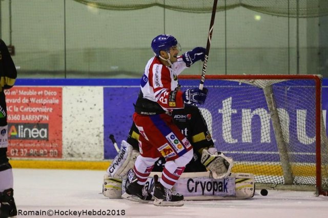 Photo hockey match Rouen - Mulhouse le 05/01/2018