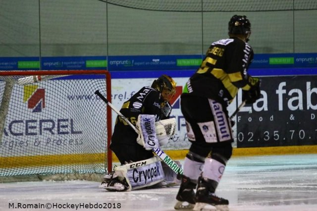 Photo hockey match Rouen - Mulhouse le 05/01/2018