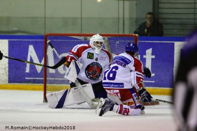 Photo hockey match Rouen - Mulhouse le 05/01/2018