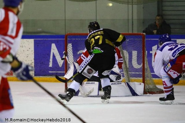 Photo hockey match Rouen - Mulhouse le 05/01/2018