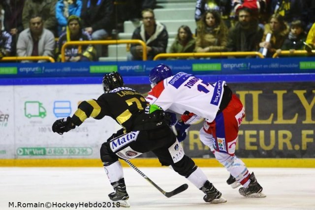 Photo hockey match Rouen - Mulhouse le 05/01/2018