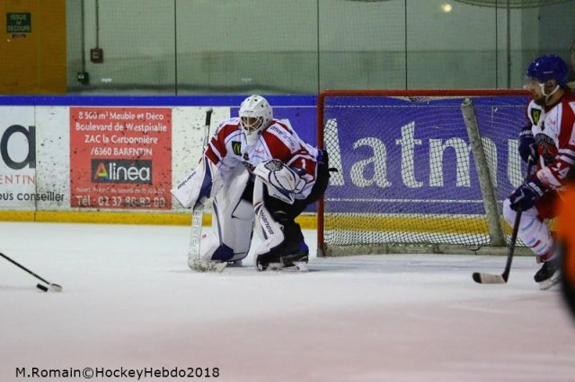 Photo hockey match Rouen - Mulhouse le 05/01/2018