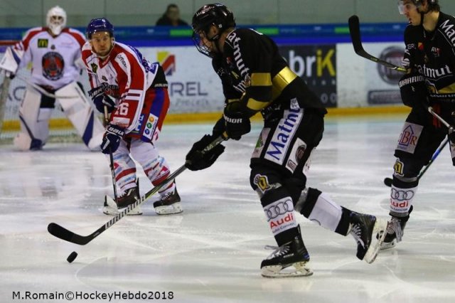 Photo hockey match Rouen - Mulhouse le 05/01/2018