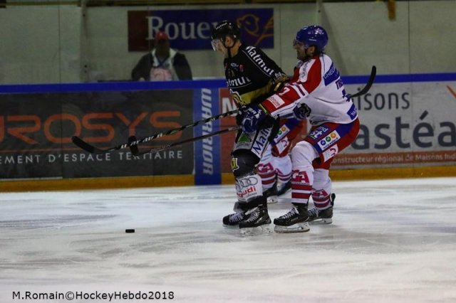 Photo hockey match Rouen - Mulhouse le 05/01/2018