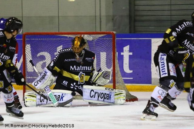 Photo hockey match Rouen - Mulhouse le 05/01/2018
