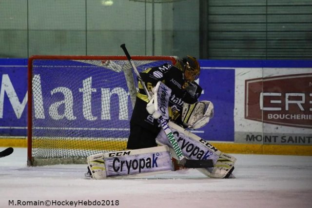 Photo hockey match Rouen - Mulhouse le 05/01/2018