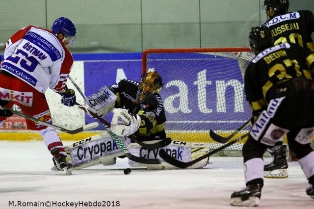 Photo hockey match Rouen - Mulhouse le 05/01/2018