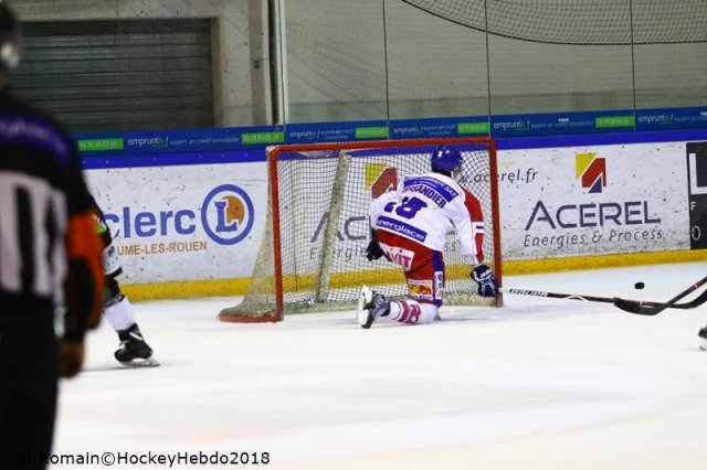 Photo hockey match Rouen - Mulhouse le 05/01/2018