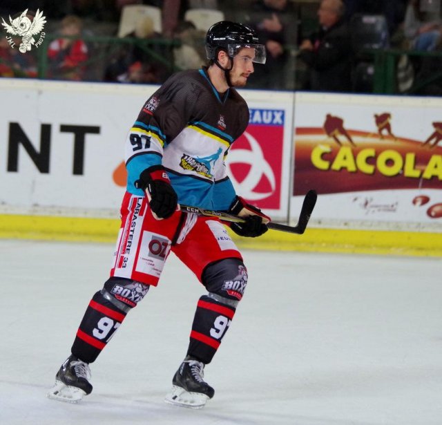 Photo hockey match Bordeaux - Mulhouse le 03/01/2018