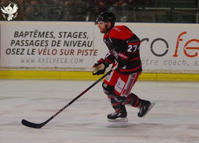 Photo hockey match Bordeaux - Mulhouse le 03/01/2018