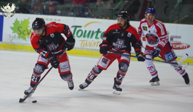 Photo hockey match Bordeaux - Mulhouse le 03/01/2018