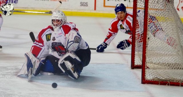 Photo hockey match Bordeaux - Mulhouse le 03/01/2018