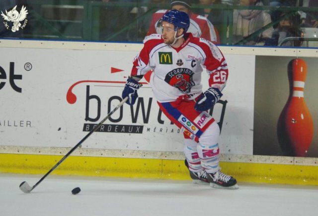 Photo hockey match Bordeaux - Mulhouse le 03/01/2018