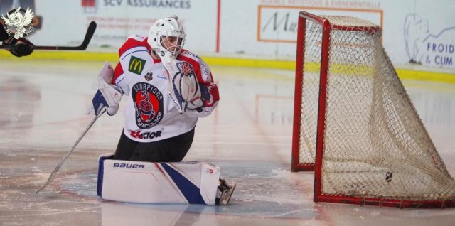 Photo hockey match Bordeaux - Mulhouse le 03/01/2018