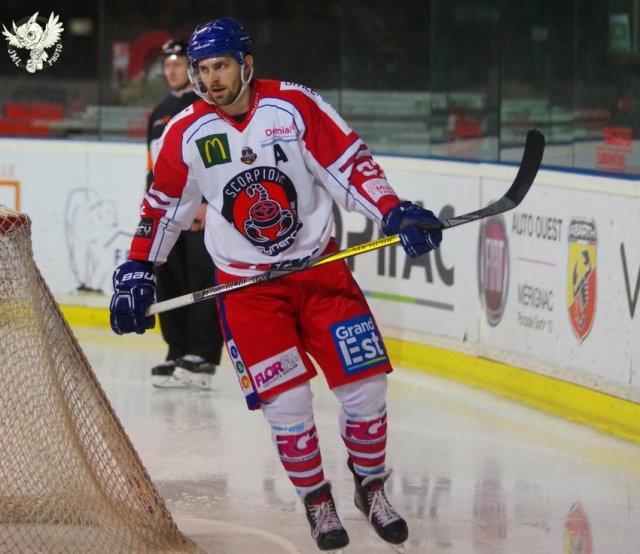 Photo hockey match Bordeaux - Mulhouse le 03/01/2018