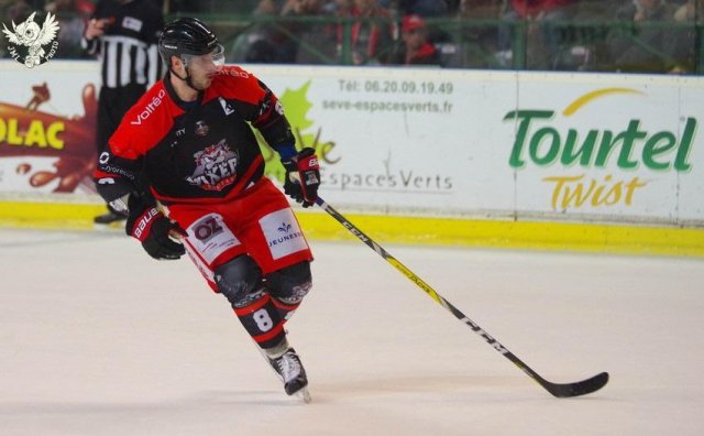 Photo hockey match Bordeaux - Mulhouse le 03/01/2018