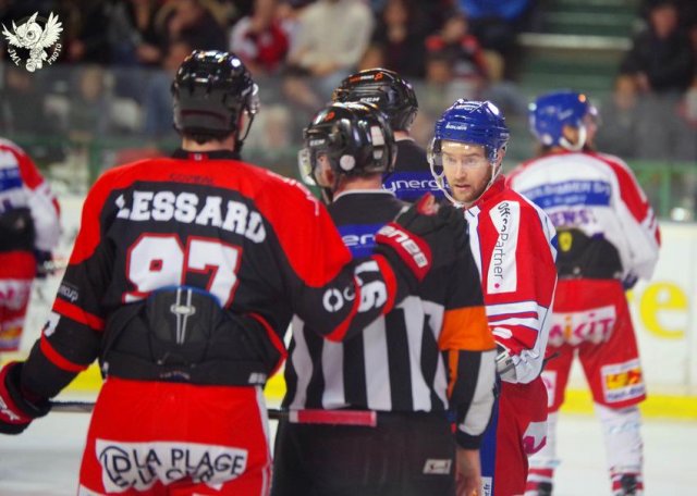 Photo hockey match Bordeaux - Mulhouse le 03/01/2018