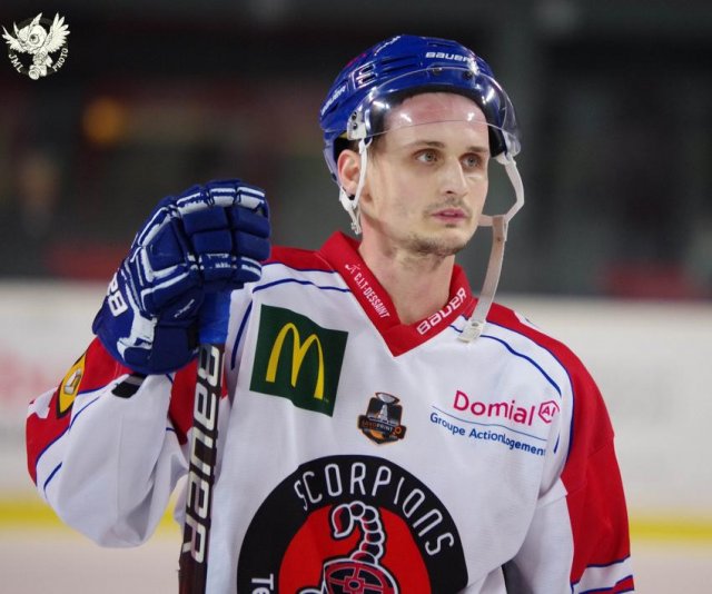 Photo hockey match Bordeaux - Mulhouse le 03/01/2018