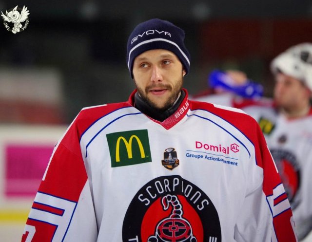 Photo hockey match Bordeaux - Mulhouse le 03/01/2018