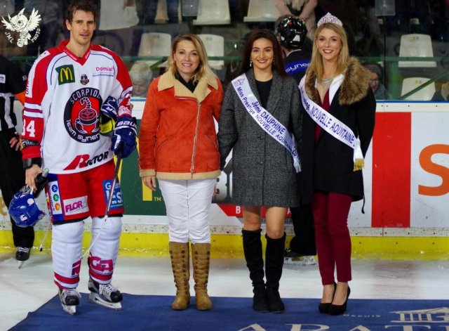 Photo hockey match Bordeaux - Mulhouse le 03/01/2018