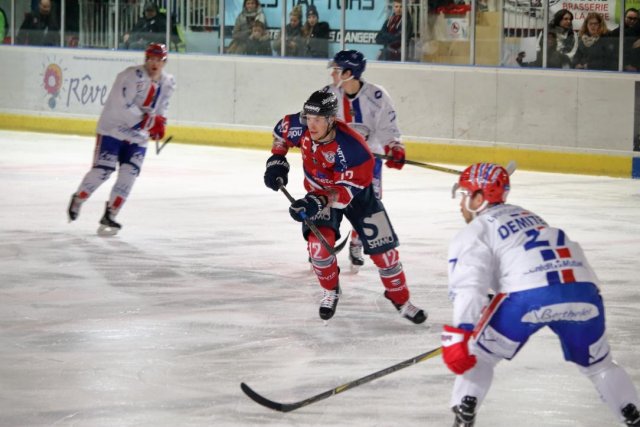 Photo hockey match Angers  - Lyon le 05/01/2018