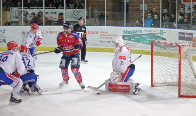 Photo hockey match Angers  - Lyon le 05/01/2018