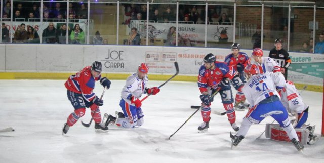 Photo hockey match Angers  - Lyon le 05/01/2018