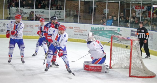 Photo hockey match Angers  - Lyon le 05/01/2018