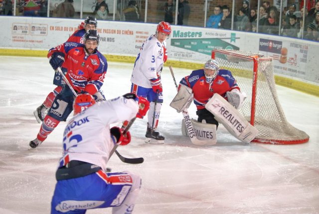 Photo hockey match Angers  - Lyon le 05/01/2018