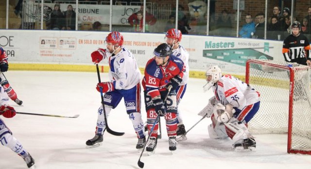 Photo hockey match Angers  - Lyon le 05/01/2018