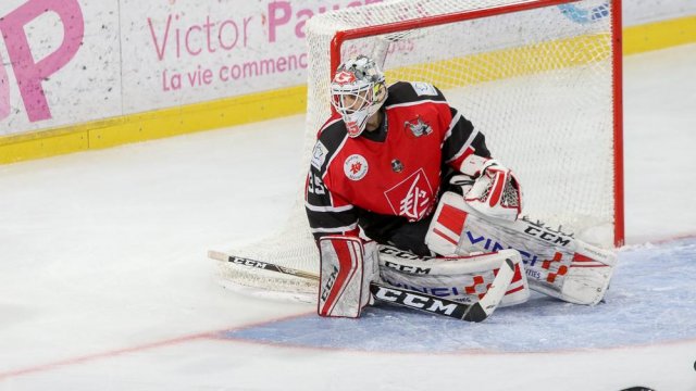 Photo hockey match Amiens  - Chamonix  le 05/01/2018