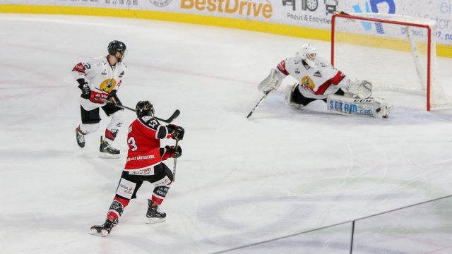 Photo hockey match Amiens  - Chamonix  le 05/01/2018