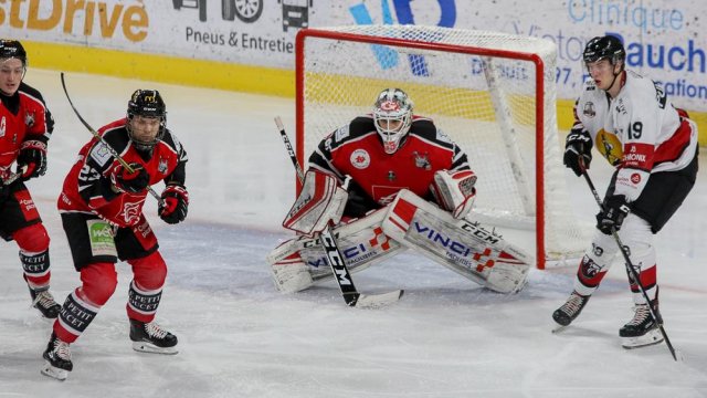 Photo hockey match Amiens  - Chamonix  le 05/01/2018