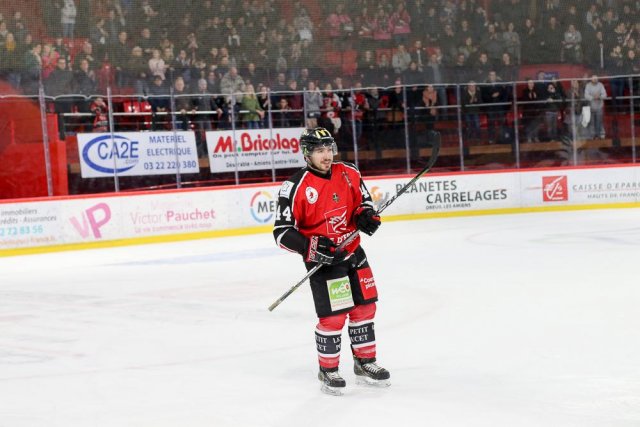 Photo hockey match Amiens  - Chamonix  le 05/01/2018