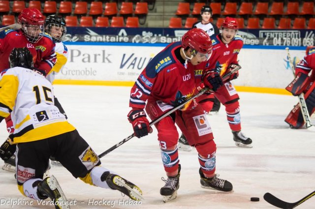 Photo hockey reportage U20 : Rouen vient défier Grenoble à Pole Sud 